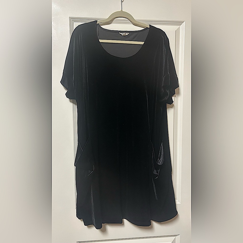 Black Velvet Dress